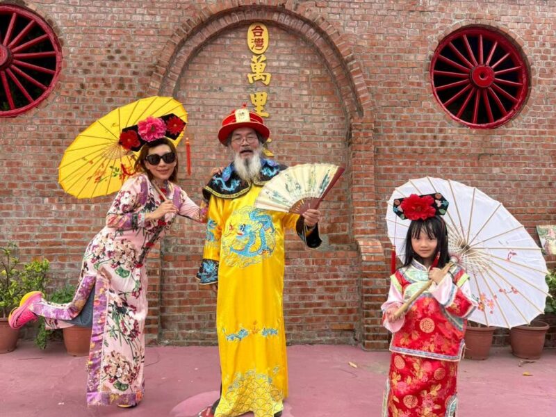 圖文:白河萬里長城步道人氣攀升 南台灣冬季旅遊爆紅古裝體驗 社群打卡新亮點。