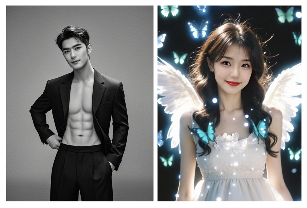 肌肉型男的肯豆風左 輕盈唯美的蝴蝶仙子風右 - 報新聞 Mega News