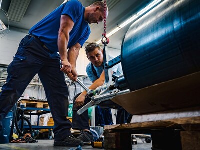 薩克森-安哈特州 (Saxony-Anhalt) 奧斯特維克 (Osterwieck) 的 Ramme Electric Machines 生產電動船用馬達