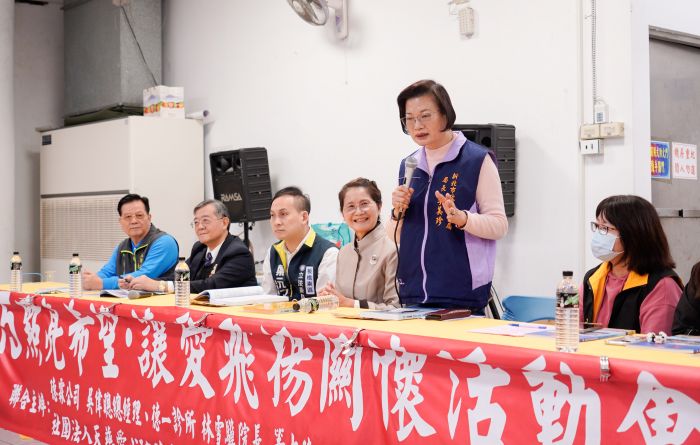 《圖說》李美珍局長感謝天慈行善多年,照顧弱勢的服務規模越做越大,關懷足跡遍布全台。〈社會局提供〉