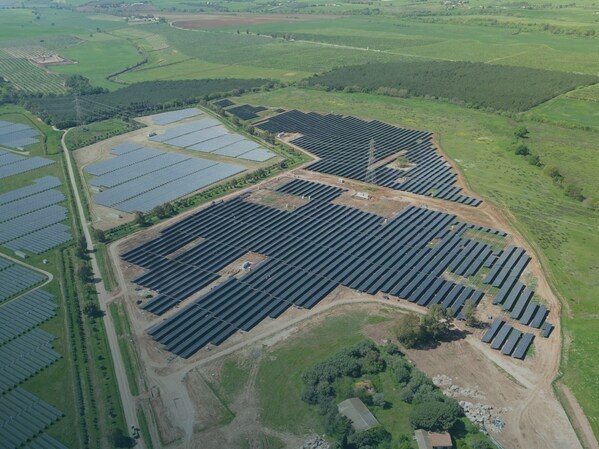 An Enfinity Global solar PV plant in Italy