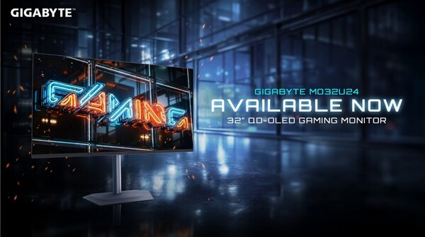 技嘉 32 吋 240Hz QD-OLED 4K 電競螢幕 MO32U24 正式上市