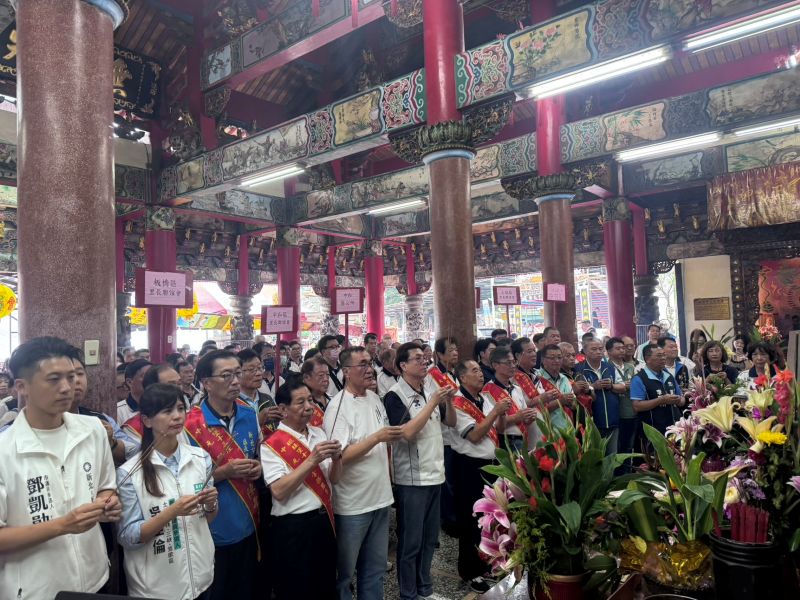 《圖說》大墓公中元祭典由板橋、中和、土城3區分區輪值主辦,這項傳統已延續百年。〈民政局提供〉